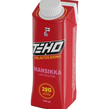 Teho Urheiluravinteet Ja Valmisteet^Palautusjuoma 0,33 L Mansikka