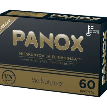 Via Naturale Terveysravinteet Ja -valmisteet^Panox 60 Kpl