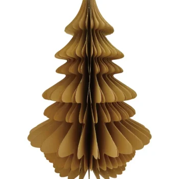 Kotikulta Sesonkikoristeet-Paperikuusi 20 Cm Ruskea