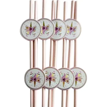 Let's Party Lasten Juhlat-Paperipilli 8 Kpl Yksisarvinen