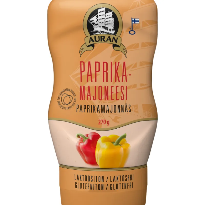 paprikamajoneesi-auran-270-g-RcGlhgSA-0.webp Auran Maustekastikkeet^Paprikamajoneesi 270 G