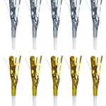 Let's Party Sesonkikoristeet-Partypilli 10 Kpl Kulta/hopea