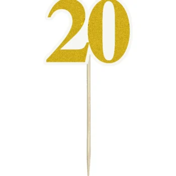 Let's Party Teemajuhlat-Partytikku 10 Kpl 20v