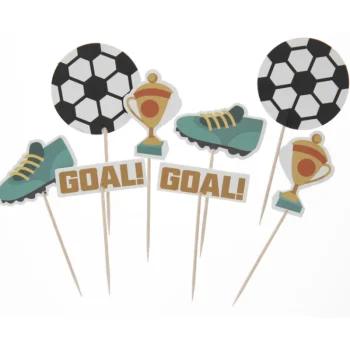 Let's Party Lasten Juhlat-Partytikku 8 Kpl Jalkapallo