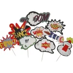 Let's Party Lasten Juhlat-Partytikku 8 Kpl Supersankari