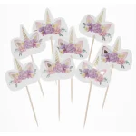 Let's Party Lasten Juhlat-Partytikku 8 Kpl Yksisarvinen