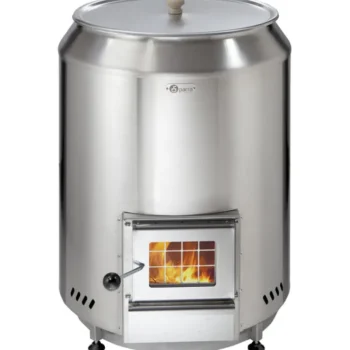 Parra Kiuas- Ja Takkatarvikkeet-Pata PP80S Sisäkäyttöön, 90u02da Savulähtö (ylös)