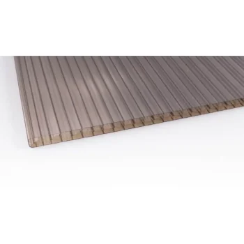 Keraplast Pihan Rakennusmateriaalit-PC-kerroslevy , 16 Mm 1050 X 3500 Mm Pronssi