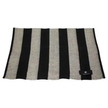 Emendo Kylpyhuone- Ja Saunatekstiilit-Pefletti 40x50cm Pellava Musta