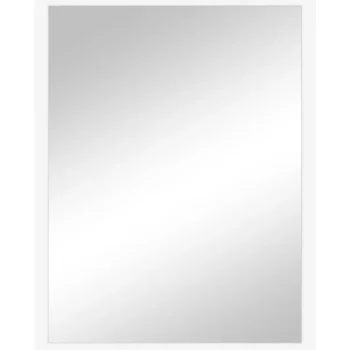 Seinäkellot Ja Peilit-Peili 40 X 50 Cm Valkoinen
