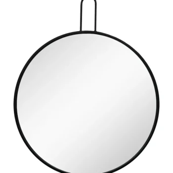 Kotikulta Seinäkellot Ja Peilit-Peili 60 X 75 Cm Hanko Musta