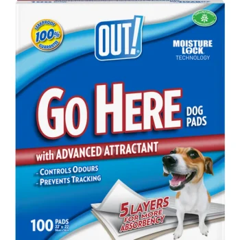 Out! Koiratarvikkeet^Pentualusta Training Pads 100 Kpl