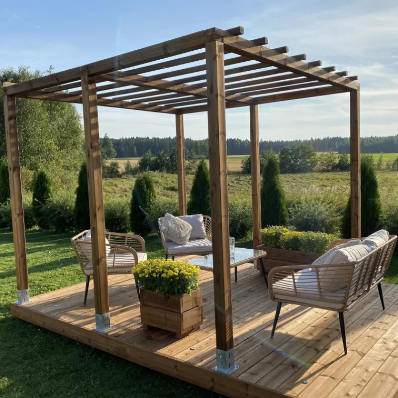 pergola-patio-terassit-3x3m-ke-ZkBGXIcN-0.webp Patio Terassit Pihan Rakennusmateriaalit-Pergola 3x3m, Kestopuu