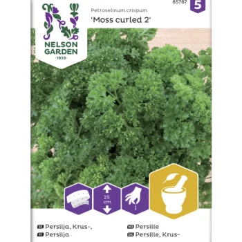 Nelson Garden Basic Kasvien Ja Nurmikonsiemenet-Persilja Siemen Moss Curled 2 Kylvönauha