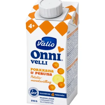 Valio Onni Lasten Vellit^Peruna-porkkanavelli 210 G 4 Kk