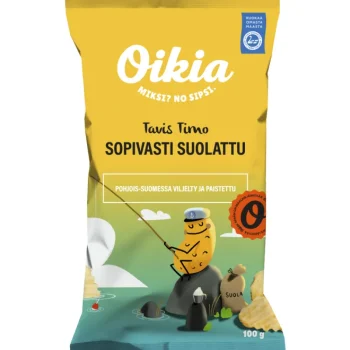 Oikia Sipsit^Perunalastu 250 G Tavis Timo