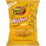 Taffel Sipsit^Perunalastu 135 G Waffel Cheddar & Onion