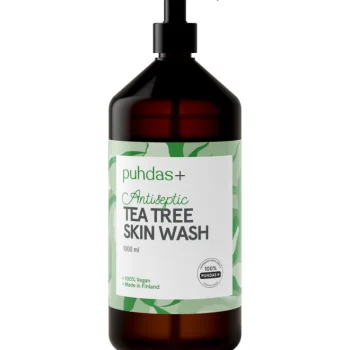 Puhdas+ Luonnonkosmetiikka-Pesuneste 1 L Teepuu