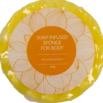 Peseytymistarvikkeet Ja Jalkojenhoito^Pesusieni Saippualla 100 G Milk & Honey