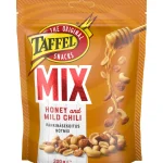 Taffel Pähkinät Ja Kuivatut Hedelmät^Pähkinäsekoitus 200 G Mix Honey & Mild Chili