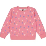 Peuhu Lasten Sisävaatteet-Pienten Lasten Collegepaita Yona Sydämet