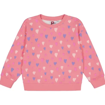 Peuhu Lasten Sisävaatteet-Pienten Lasten Collegepaita Yona Sydämet