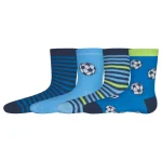 Peuhu Lasten Sukat Ja Sukkahousut-Pienten Lasten Sukat 4 Pr/pkt Jalkapallo