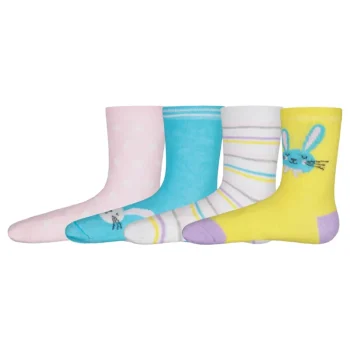Peuhu Lasten Sukat Ja Sukkahousut-Pienten Lasten Sukat 4 Pr/pkt Pupu