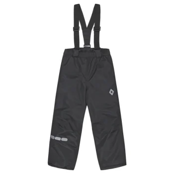 Peuhu Lasten Ulkovaatteet-Pienten Lasten Toppahousut Irrotettavilla Olkaimilla Lino Musta