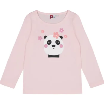 Peuhu Lasten Sisävaatteet^Pienten Lasten Trikoopusero Janina Panda
