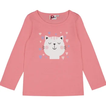 Peuhu Lasten Sisävaatteet-Pienten Lasten Trikoopusero Janina Kissa