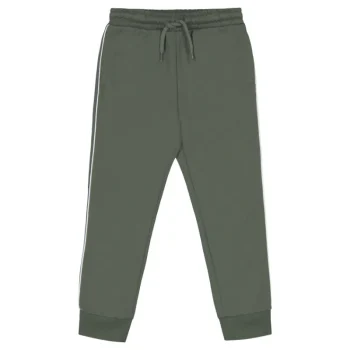 Peuhu Lasten Sisävaatteet-Pienten Lasten Verryttelyhousut Venni Piping Vihreu00e4