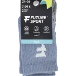 Future Tt Sport Lasten Sukat Ja Sukkahousut-Pienten Lasten Villapohjasukat 2 Pr/pkt