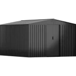 Fornorth Piharakennukset-Pihavarasto 11m2, Musta