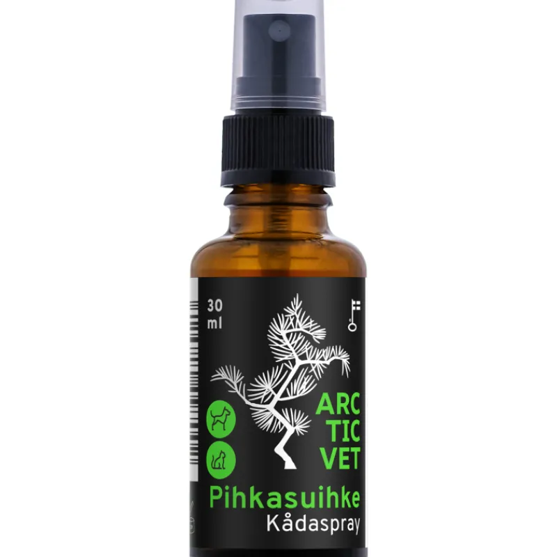 pihkasuihke-arcticvet-30-ml-fPaalTiq-0.webp Arcticvet Koiratarvikkeet^Pihkasuihke 30 Ml