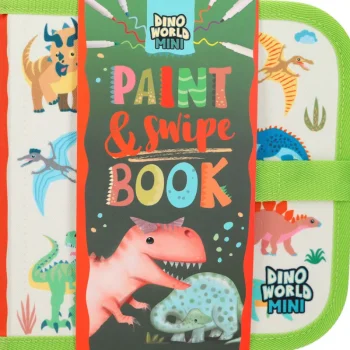 Lasten Kirjat^Piirrä & Pyyhi -kirja Dino World