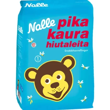 Nalle Hiutaleet Ja Ryynit^Pikakaurahiutale 1,5 Kg