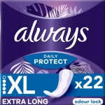 Always Intiimihygieniasuojat^Pikkuhousunsuoja 22 Kpl Long Plus