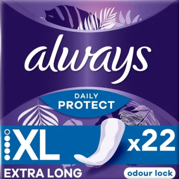 Always Intiimihygieniasuojat^Pikkuhousunsuoja 22 Kpl Long Plus