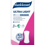 Vuokkoset Intiimihygieniasuojat^Pikkuhousunsuoja 28 Kpl Ultra Light