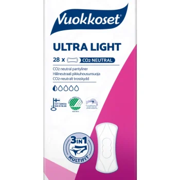 Vuokkoset Intiimihygieniasuojat^Pikkuhousunsuoja 28 Kpl Ultra Light