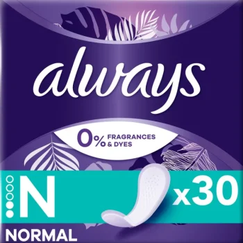Always Intiimihygieniasuojat-Pikkuhousunsuoja 30 Kpl Normal Liner