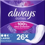 Always Intiimihygieniasuojat^Pikkuhousunsuoja 26 Kpl Large
