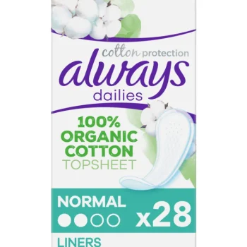 Always Intiimihygieniasuojat^Pikkuhousunsuoja 28 Kpl Dailies Cotton Protection
