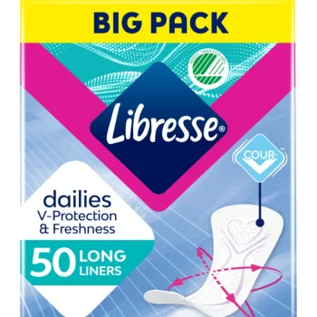 Libresse Intiimihygieniasuojat^Pikkuhousunsuoja 50 Kpl Long