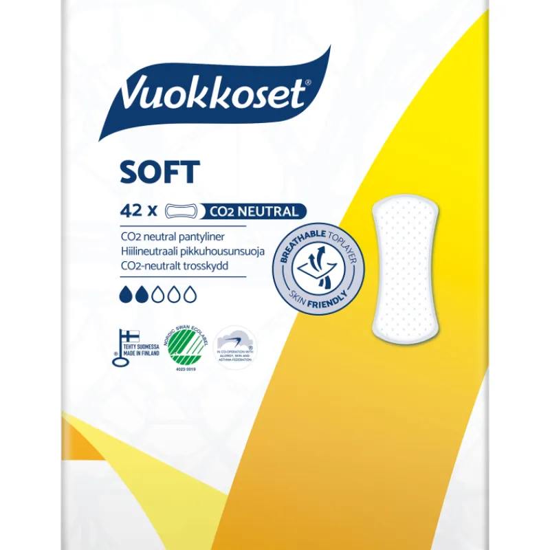 pikkuhousunsuoja-vuokkoset-42-ZPuGsixI-0.webp Vuokkoset Intiimihygieniasuojat^Pikkuhousunsuoja 42 Kpl Soft Normal