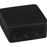 Abb Sähköasennustarvikkeet-Pinnallinen AP9 Jakorasia Musta, IP65