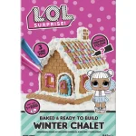 L.o.l. Surprise! Keksit^Piparkakkutalo L.O.L Surprise! 845 G Winter Chalet DIY Koottava