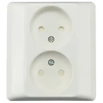 Harju Sähköasennustarvikkeet-Pistorasia 2-os. Tavallinen Uppo