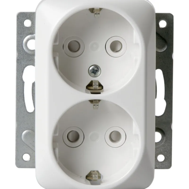 pistorasia-abb-jussi-2-osainen-ivxvzEpk-0.webp Abb Sähköasennustarvikkeet-Pistorasia Jussi 2-osainen Uppo Maadoitettu KL302EUC